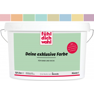 FühlDichWohl - Wandfarbe Pastellgrün