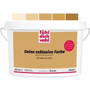 Fühl Dich Wohl - Wandfarbe Sandbeige