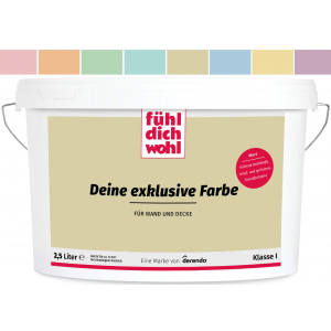 FühlDichWohl - Wandfarbe Pastellbraun