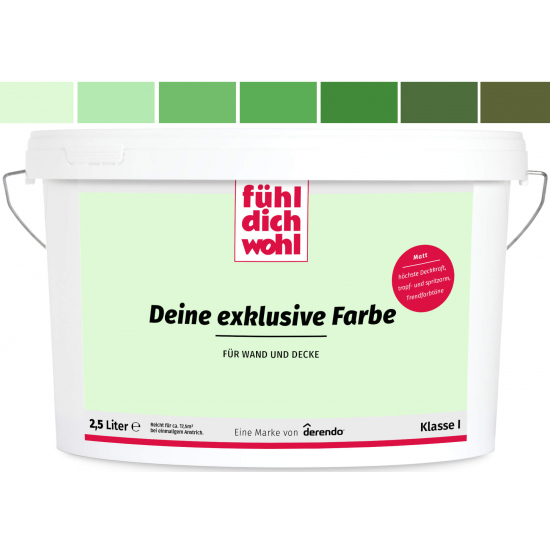FühlDichWohl - Wandfarbe mintgrün