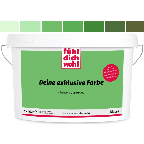 FühlDichWohl - Wandfarbe salbeigrün