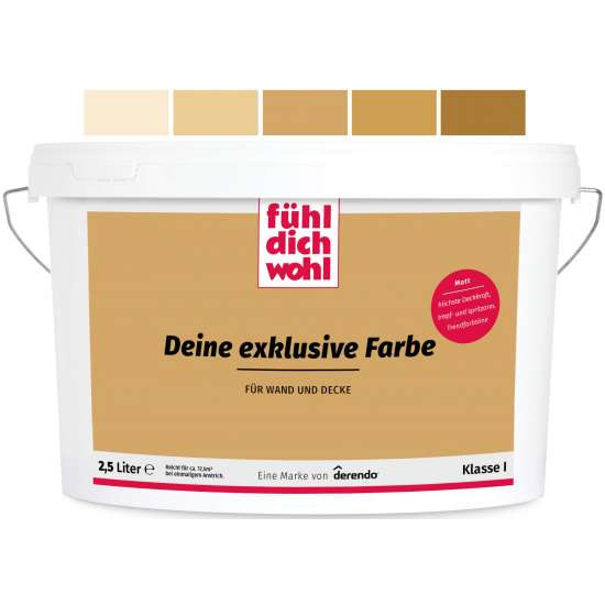 Fühl Dich Wohl - Wandfarbe Sandbeige